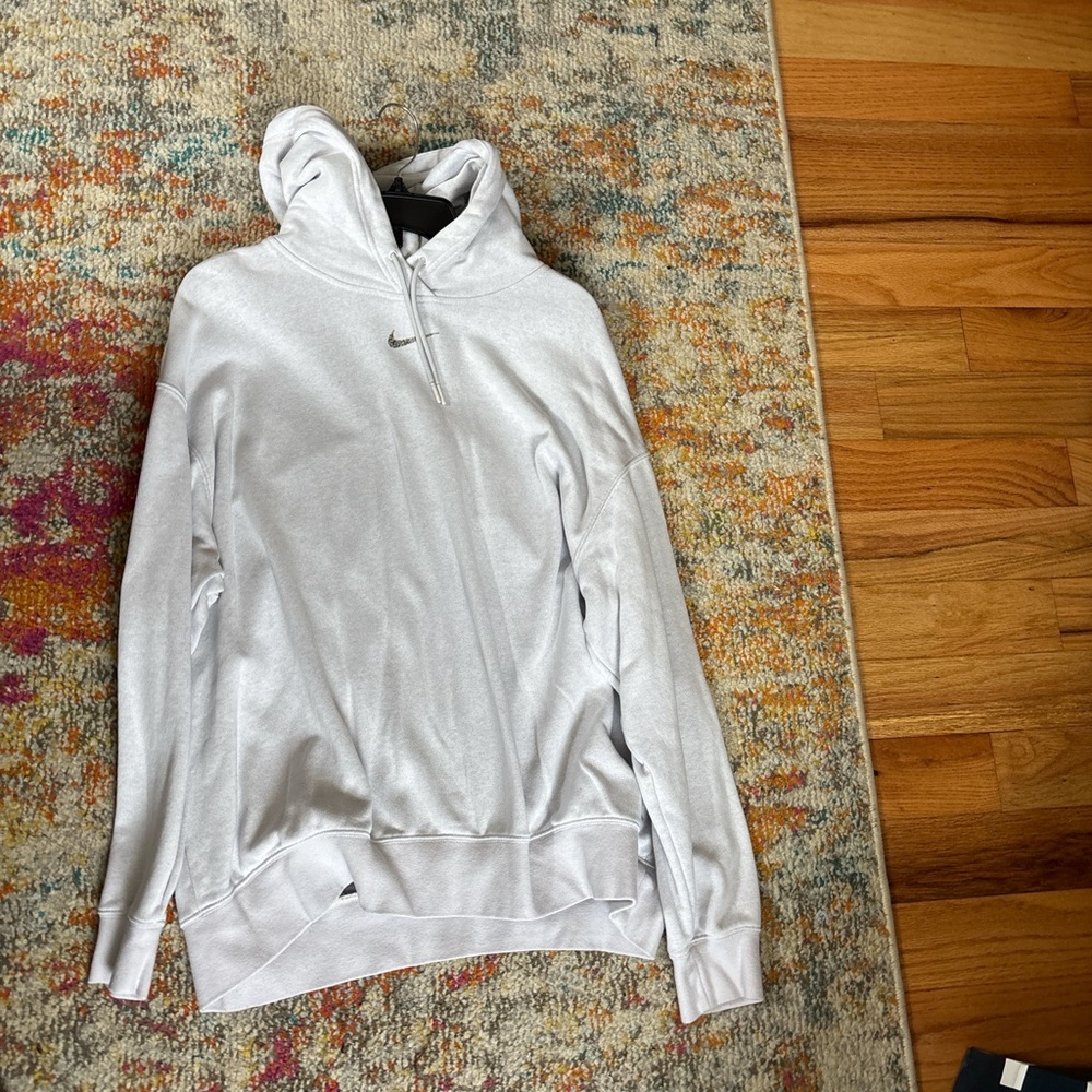 Nike White Hoodie